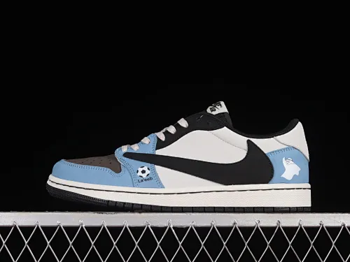 All Categories Air Jordan Jordan Series Basketball Shoes Air Jordan 1 Low Travis Scott x Air Jordan 1 Low OG AJ1 Joe 1 World Cup Theme Reversed Undercut Joint Casual Sports Basketball Shoes DM7866-668